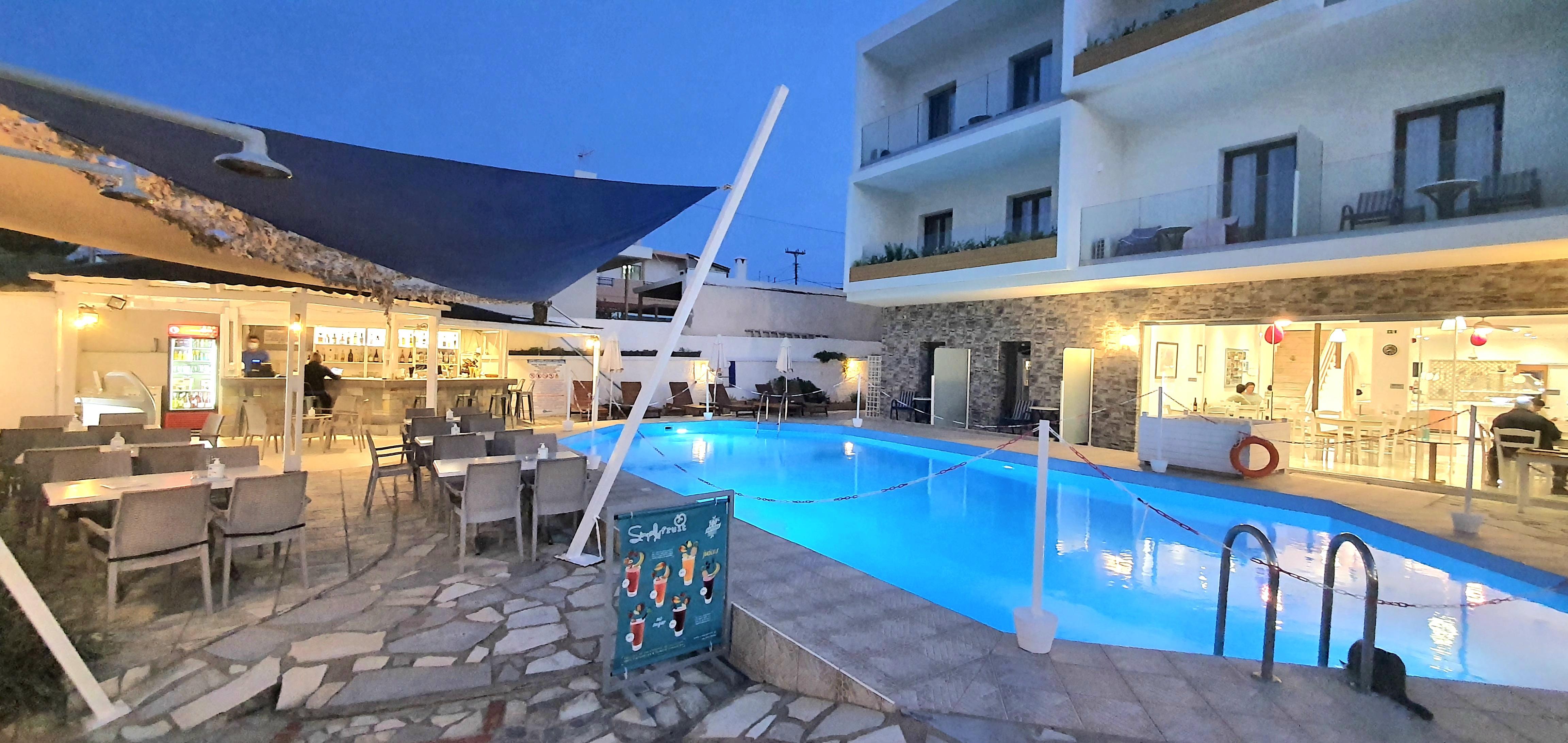 Sunset Beach Hotel Kokkini Hani Exterior foto